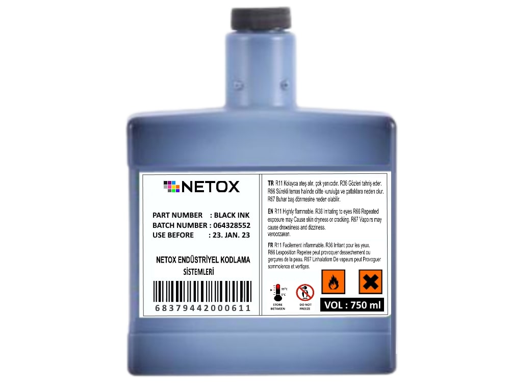 Citronix Siyah Mürekkep (Muadil)